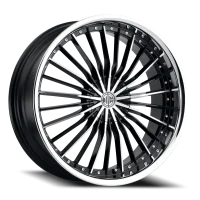No.26 K Gloss Black / Diamond Cut Face-Chrome Lip