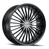 No.26 B Gloss Black / Machined Face
