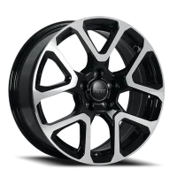 Replica 127 GBM Gloss Black / Machined Face-Duracoat