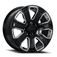 Replica 146 Gloss Black / Chrome Inserts