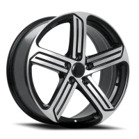 Replica 40 Gloss Black / Machined Face