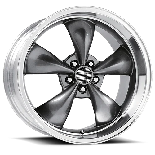 PR106 GY Anthracite / Machined Lip