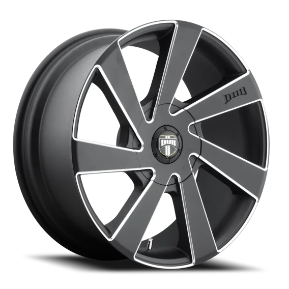 Directa S133 Matte Black / Milled Accents