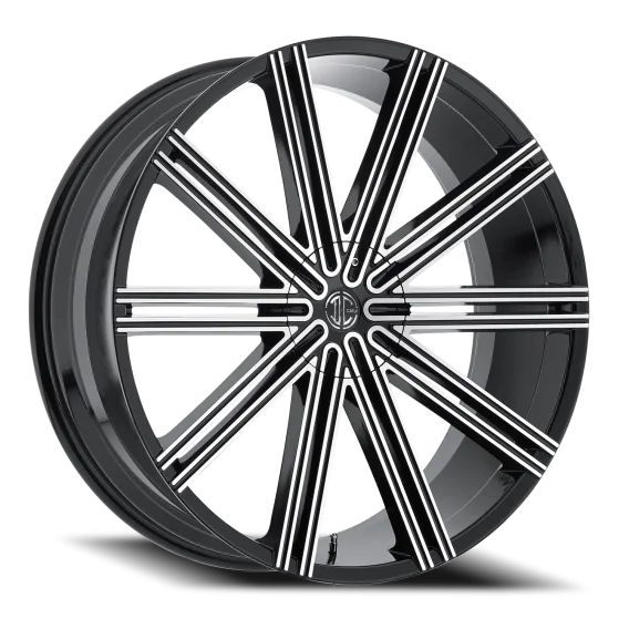 No.37 B Gloss Black / Machined Face