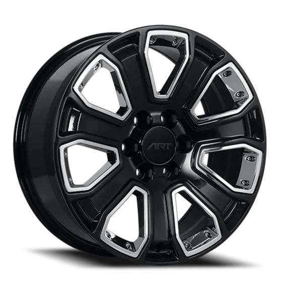 Replica 146 Gloss Black / Chrome Inserts