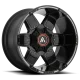 Warthog AB811 Satin Black / Milled-Gloss Black Accents