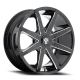 Push S109 Gloss Black / Milled